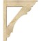 Ekena Millwork Olympic Rough Sawn Traditional Outlooker, Douglas Fir, 6"W x 22"D x 26"H OUT06X22X26OLY01RDF - alternate 2
